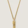 Collar Givenchy Tape en metal y esmalte Collar Givenchy Tape en metal y esmalte