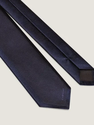 Corbata Givenchy de seda con detalle de jacquard
