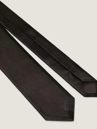 Corbata Givenchy de seda con detalle de jacquard