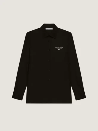 de popelín de algodón con bordado del sello de Givenchy
