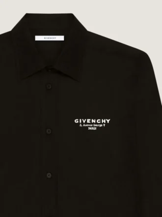 de popelín de algodón con bordado del sello de Givenchy