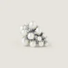 Earcuff Crystal Pearl en metal y perlas Earcuff Crystal Pearl en metal y perlas