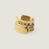Earcuff Tape de Givenchy en metal y esmalte