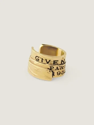 Earcuff Tape de Givenchy en metal y esmalte