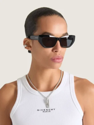 Collar Givenchy Tape en metal y esmalte