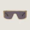 Gafas de sol cuadradas de metal Gafas de sol cuadradas de metal