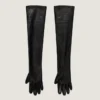 Guantes largos de piel napa Guantes largos de piel napa