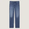 Jeans de pierna recta lavados