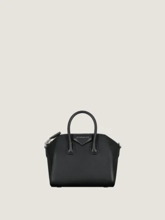 Mini Antigona Bag de piel granulada