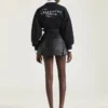 Sudadera de felpa con estampado del sello de Givenchy Sudadera de felpa con estampado del sello de Givenchy