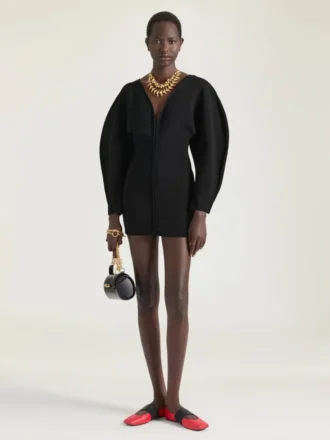 Bailarinas de corte cuadrado en piel con efecto texturizado