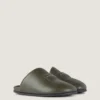 Mules acolchadas en piel napa