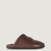 Mules acolchadas en piel napa Mules acolchadas en piel napa