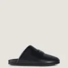 Mules acolchadas en piel napa Mules acolchadas en piel napa