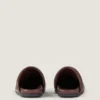 Mules acolchadas en piel napa Mules acolchadas en piel napa