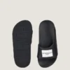 Mules planos Label de goma