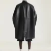 Parka de cuero