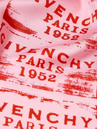 Pañuelo cuadrado de seda con estampado Givenchy