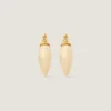 Pendientes Cocoon de metal Pendientes Cocoon de metal