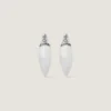 Pendientes Cocoon de metal Pendientes Cocoon de metal