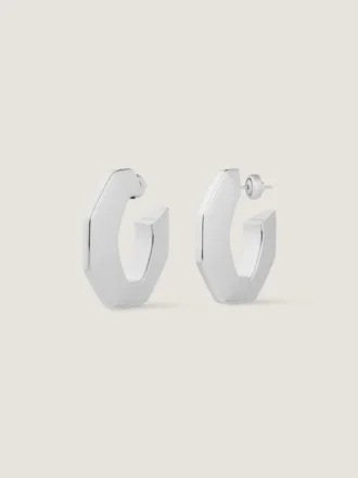 Pendientes de cadena en metal