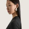 Pendientes de cadena en metal