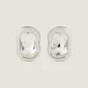 Pendientes esculturales de cristal en metal y cristales Pendientes esculturales de cristal en metal y cristales