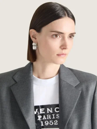 Pendientes Givenchy Tape en metal y esmalte Pendientes Givenchy Tape en metal y esmalte