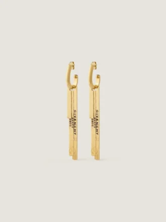 Pendientes Givenchy Tape en metal y esmalte Pendientes Givenchy Tape en metal y esmalte