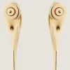 Pendientes Maple Seed en metal