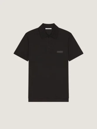 Polo de algodón con grosgrain de Givenchy Paris