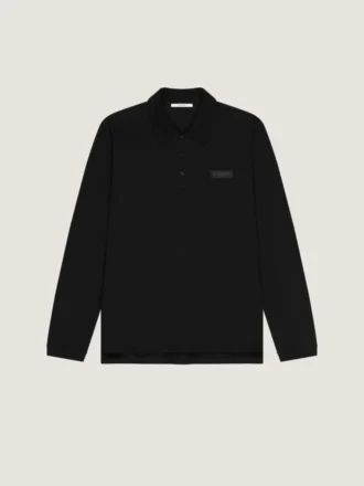 Polo de algodón con grosgrain de Givenchy Paris