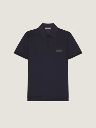 Polo de algodón con grosgrain de Givenchy Paris