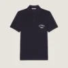 Polo de algodón piqué con bordado Givenchy Paris
