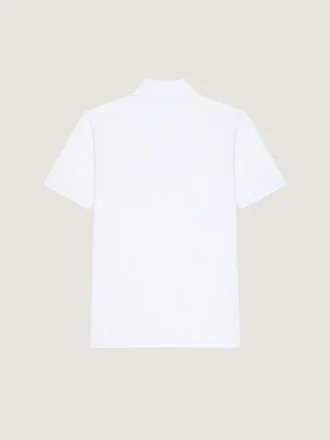 Polo de algodón y seda con jacquard Givenchy Paris