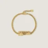 Pulsera de cinta Givenchy en metal y esmalte Pulsera de cinta Givenchy en metal y esmalte