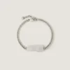 Pulsera de cinta Givenchy en metal y esmalte Pulsera de cinta Givenchy en metal y esmalte