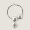 Pulsera Deconstructed Crystals en metal y cristales