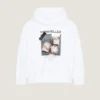 Sudadera con capucha de felpa con estampado de archivo Sudadera con capucha de felpa con estampado de archivo