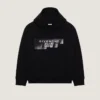 Sudadera con capucha de felpa con estampado de cinta Givenchy Sudadera con capucha de felpa con estampado de cinta Givenchy