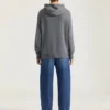 Sudadera con capucha de punto de cachemira Sudadera con capucha de punto de cachemira