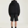 Sudadera con capucha y cremallera Couture Seam en tejido scuba