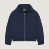 Sudadera con capucha y cremallera en tejido scuba Sudadera con capucha y cremallera en tejido scuba