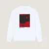 Sudadera de felpa con estampado surrealista