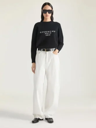Suéter de lana y cachemira con el sello de Givenchy Suéter de lana y cachemira con el sello de Givenchy