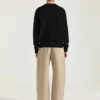 Suéter de punto de algodón con bordado «Givenchy Paris»
