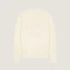 Suéter de punto de algodón con bordado «Givenchy Paris»