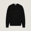 Suéter de punto de algodón con bordado «Givenchy Paris»