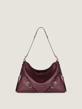 Voyou Bag mediano de piel brillante